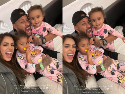Neymar e Bruna Biancardi retornam ao Brasil após eliminação da Copa e férias nos EUA