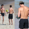 Arranhão e altinha na praia: Shawn Mendes dá o que falar com marca nas costas
