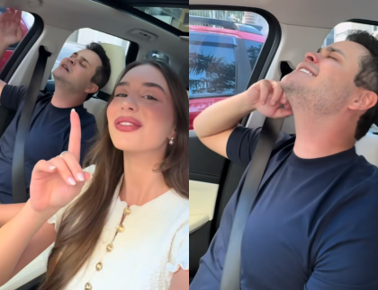 Matheus Aleixo grava vídeo com Duda Rubert em carro e web reage: “Dia do casal maluco?” Matheus Aleixo grava vídeo com Duda Rubert em carro e web reage: “Dia do casal maluco?”