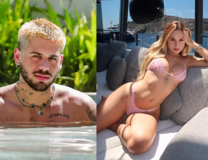 Zé Felipe é flagrado aos beijos com Lara Jucá em after no Rio Zé Felipe é flagrado aos beijos com Lara Jucá em after no Rio