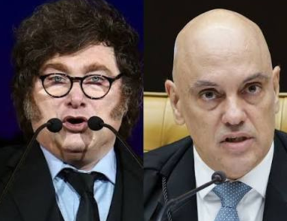 “Lixo careca”: Milei dispara contra Alexandre de Moraes em evento de Flávio Bolsonaro “Lixo careca”: Milei dispara contra Alexandre de Moraes em evento de Flávio Bolsonaro