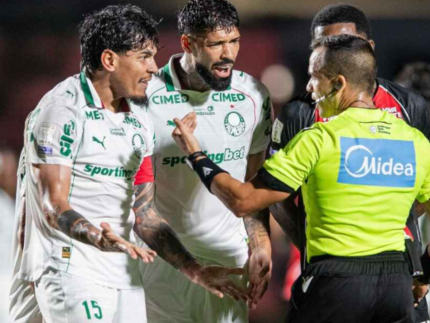 Palmeiras reage às reclamações do Vitória após goleada: “Falsas narrativas”