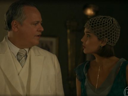 “A Nobreza do Amor”: Virgínia descobre segredo de Diógenes e chantageia o próprio pai