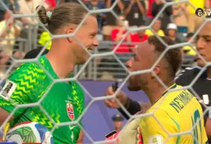 Goleiro da Noruega pediu desculpas a Neymar? Camisa 10 reage à apelo de perfil falso