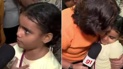 Menina de 8 anos emociona repórter ao vivo ao falar da saudade da mãe que morreu Menina de 8 anos emociona repórter ao vivo ao falar da saudade da mãe que morreu