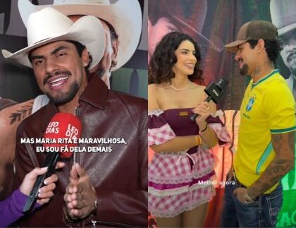 Jeninho desconversa sobre rumores de romance com repórter da Rede Massa: “Sou fã” Jeninho desconversa sobre rumores de romance com repórter da Rede Massa: “Sou fã”