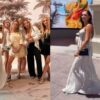 Grávida, Bruna Biancardi exibe barriga durante passeio com amigas em Las Vegas