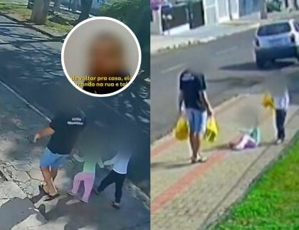 Além de chute em menina de três anos, polícia investiga pai por outros crimes; entenda Além de chute em menina de três anos, polícia investiga pai por outros crimes; entenda