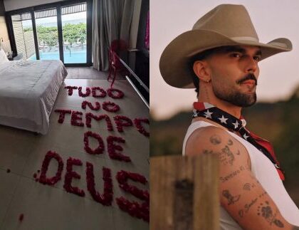 Pétalas e a mesma viagem: os sinais da volta de Luan Pereira e Victória Miranda