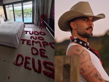 Pétalas e a mesma viagem: os sinais da volta de Luan Pereira e Victória Miranda