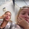 Karoline Lima chama atenção para pele, mas detalhe rouba a cena