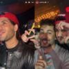 Carlinhos Maia e Zé Felipe entram no clima de sofrência durante show de Léo Foguete