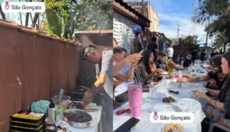 Virginia Fonseca aparece em São Gonçalo, cidade natal de Vini Jr., no Rio de Janeiro