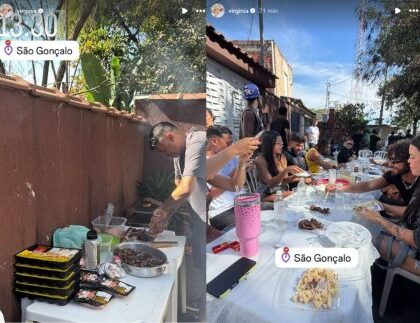 Virginia Fonseca aparece em São Gonçalo, cidade natal de Vini Jr., no Rio de Janeiro