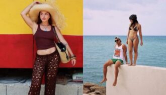 Giovanna Lancellotti e Gabriel David encantam com registros de viagem na Jamaica