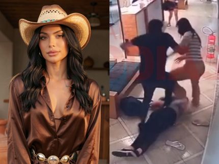 Aline Mineiro nega agressão a jovem e diz que companheiro reagiu para protegê-la