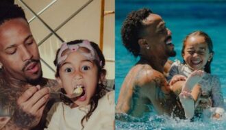 Éder Militão abre álbum com a filha, Cecília, e se declara: “A vida é bonita ao seu lado”