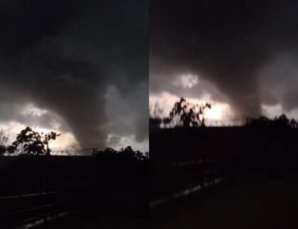 Tornado atinge cidade no interior do RS, deixa feridos e causa destruição