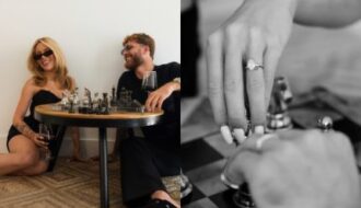 Casamento à vista! Karoline Lima e Léo Pereira anunciam noivado com ensaio temático