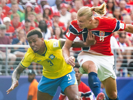 Algoz do Brasil na Copa, Haaland tem nome registrado em 49 bebês em Pernambuco