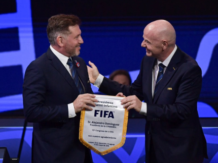 Presidente da Conmebol antecipa que Copa do Mundo de 2030 terá 64 seleções Presidente da Conmebol antecipa que Copa do Mundo de 2030 terá 64 seleções
