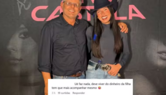 Ana Castela rebate acusação de que o pai vive às suas custas: “Muito trabalhador”