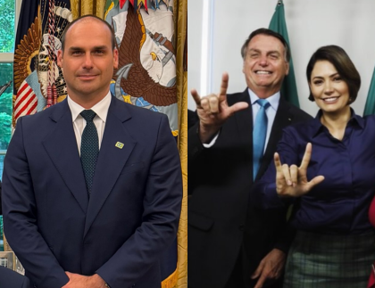 “Foi uma imaturidade da Michelle” avalia Eduardo Bolsonaro sobre polêmica com Flávio