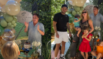 Leonardo celebra 63 anos em festa intimista com tema de pescaria