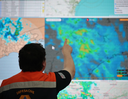 São Paulo: Defesa Civil alerta para chuva e ventos fortes entre quarta e quinta