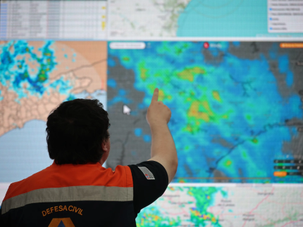 São Paulo: Defesa Civil alerta para chuva e ventos fortes entre quarta e quinta