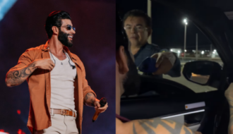 Nem o Embaixador escapa! Gusttavo Lima é parado em blitz e parabeniza PRF
