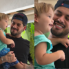 Zé Felipe é denunciado a órgãos de proteção após vídeo polêmico com o filho caçula