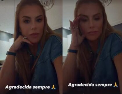 Poliana Rocha relata susto após trincar dente ao comer uva e revela diagnóstico Poliana Rocha relata susto após trincar dente ao comer uva e revela diagnóstico