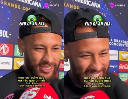 Neymar confirma fim na Seleção Brasileira: “Não quero mais”