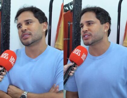 Lucas Guimarães rebate provocações de Lucas Lobato e explica confusão do terno