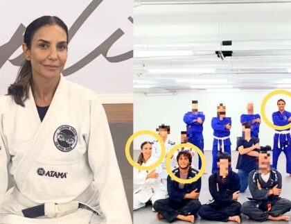 Em clima de família, Ivete Sangalo treina jiu-jítsu ao lado do filho e do ex-marido
