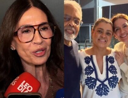 Flora Gil explica ausência de Gil no lançamento do doc de Preta: “É mais fácil assistir em casa”