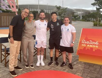 Sportv2 celebra os 10 anos da Rio-2016 com série especial do “Hello LA” Sportv2 celebra os 10 anos da Rio-2016 com série especial do “Hello LA”