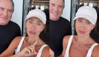 Ana Paula Siebert elogia físico de Roberto Justus aos 71 anos e afirma: “Tem um coxão”