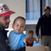 Zé Felipe reencontra os filhos após temporada na Itália com Virginia