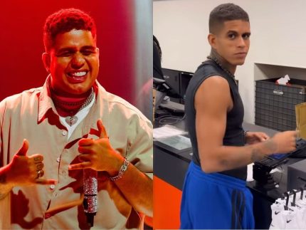 Gaab, filho de Rodriguinho, anuncia pausa nas redes sociais após críticas sobre seu corpo