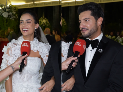 “É muito bonito celebrar o amor”, declara Thiago após se casar “É muito bonito celebrar o amor”, declara Thiago após se casar