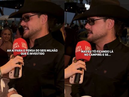 Influenciador Rincon explica gasto de R$ 6 milhões durante a Festa do Peão de Barretos