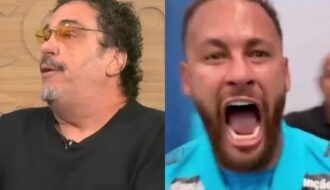 Neymar Jr. ironiza Casagrande nas redes após ser chamado de “mimado”