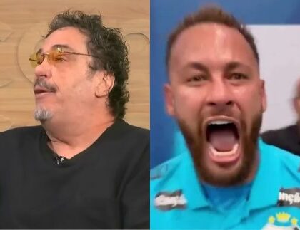 Neymar Jr. ironiza Casagrande nas redes após ser chamado de “mimado”