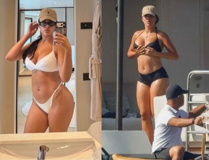 Georgina Rodríguez rebate comentários sobre o corpo e recebe apoio do marido, CR7