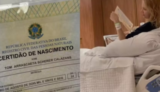  “Tom Arrascaeta”: Marido de Isa Scherer “registra” filho em homenagem a craque do Flamengo