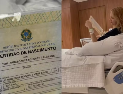  “Tom Arrascaeta”: Marido de Isa Scherer “registra” filho em homenagem a craque do Flamengo