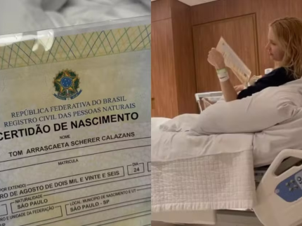  “Tom Arrascaeta”: Marido de Isa Scherer “registra” filho em homenagem a craque do Flamengo