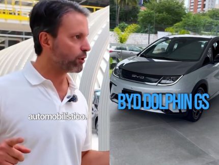 Mais econômico que moto: BYD rompe padrões com carros elétricos no Brasil